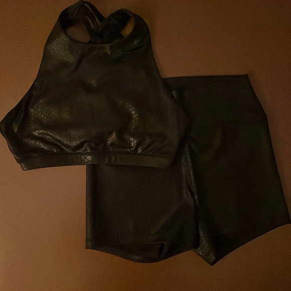 flag nor fail Pants - Last Chance! Flag Nor Fail python set. Shorts and high neck bra